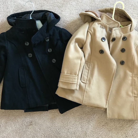 little girl pea coat